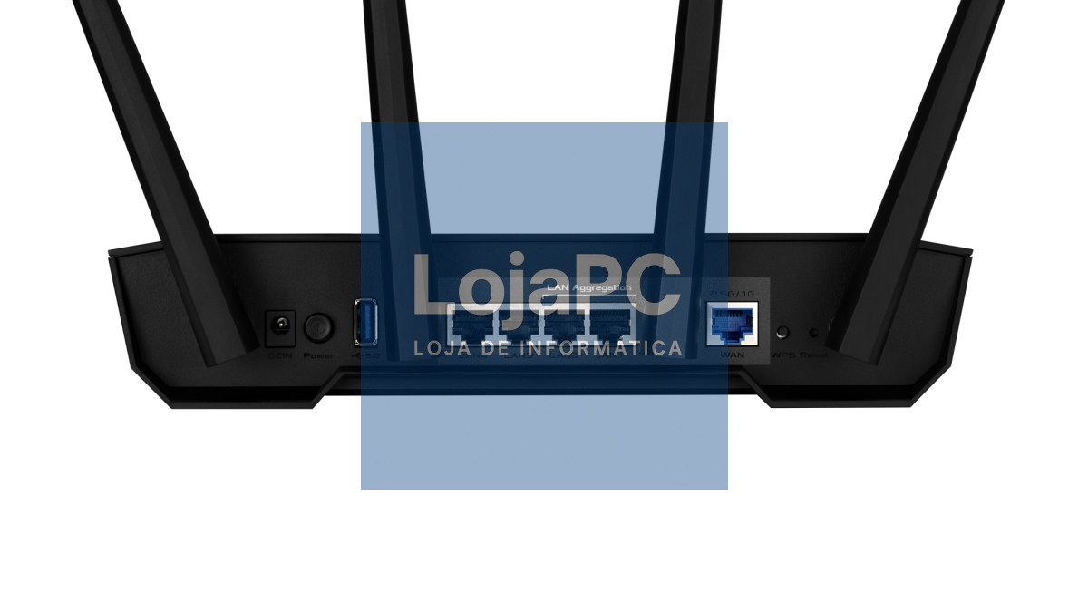 ASUS TUF Gaming AX3000 V2 Dual Band WiFi 6 Router WiFi 6 802.11ax 2.5Gbps port Mobile Game Mode Lifetime Free Internet Security