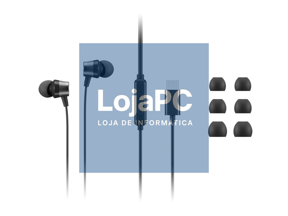 LENOVO USB-C Wired In-Ear Headphones with inline control