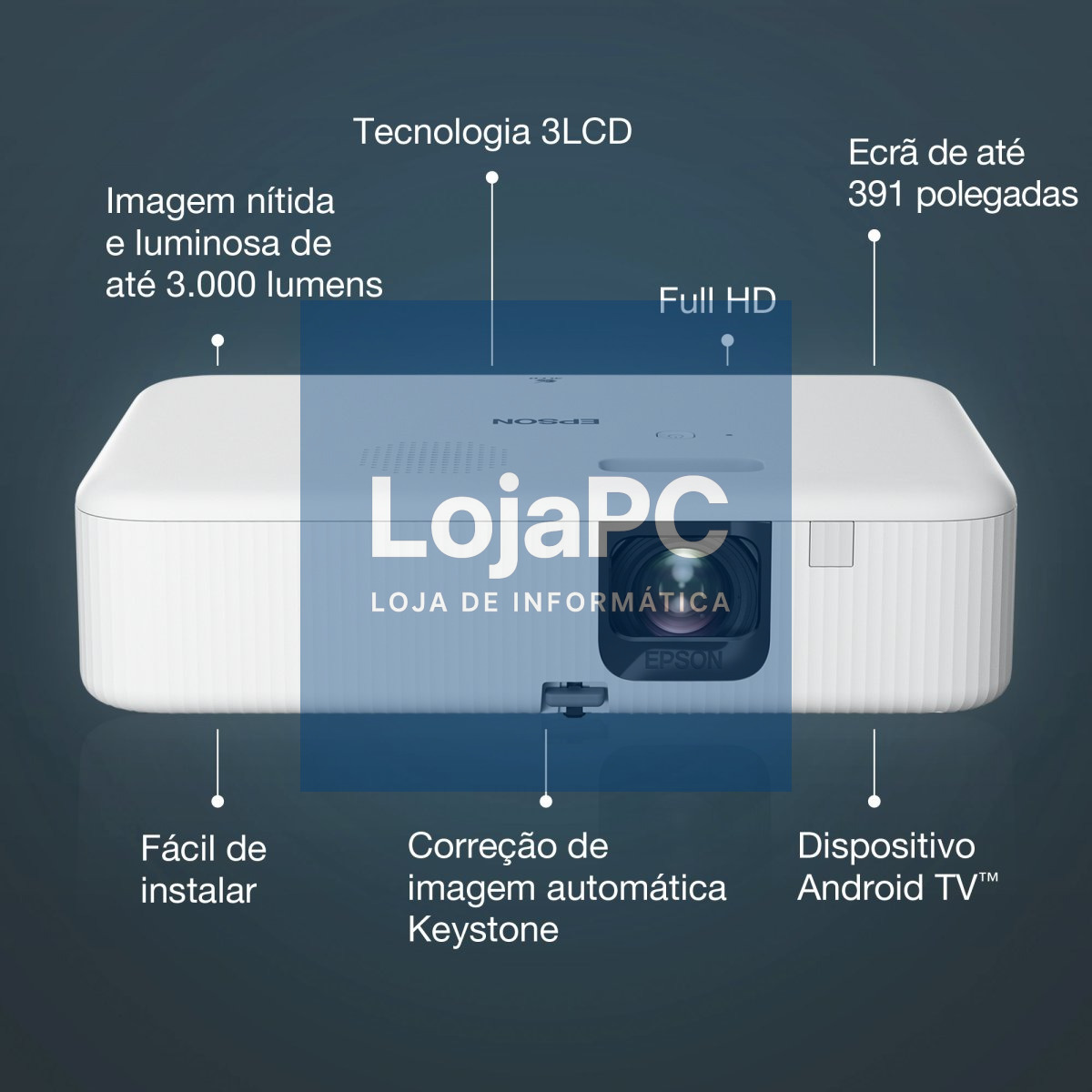 Video Projetor EPSON CO-FH02