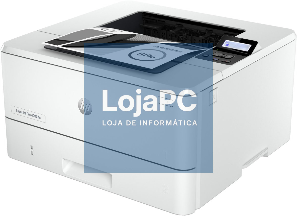 HP LaserJet Pro 4002dn Printer Mono Duplex laser A4 4800x600dpi 40ppm 350sheets USB LAN