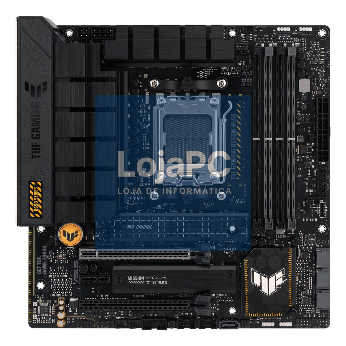 ASUS TUF GAMING B650M-PLUS AM5 DDR5 mATX MB