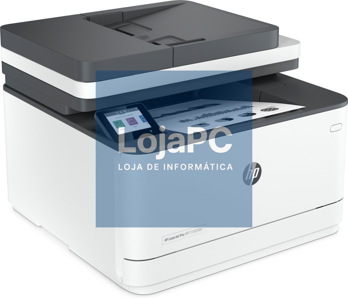 HP LaserJet Pro MFP 3102fdn MFP Mono laser A4 33ppm Copy 33ppm Print 250sheets USB LAN