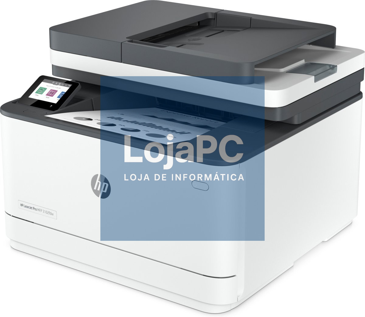 HP LaserJet Pro MFP 3102fdw MFP Mono B/W laser A4 33ppmcopy 33ppmprint 250 sheets USB 2.0 LAN Wi-Fi Bluetooth