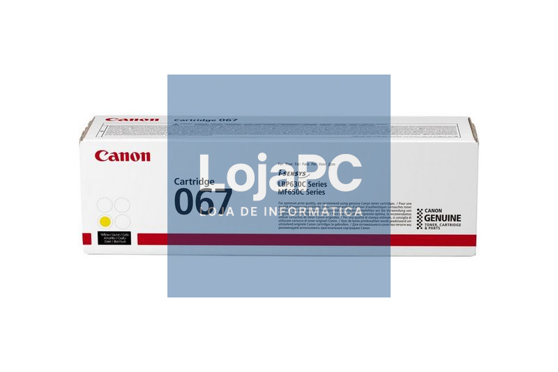 CANON Toner Cartridge 067 Yellow