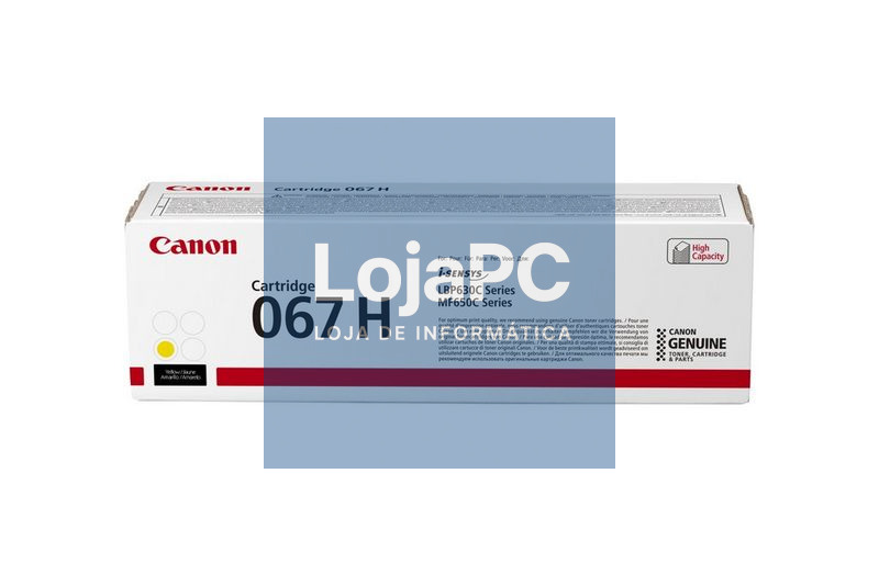 CANON Toner Cartridge 067 High yield Yellow