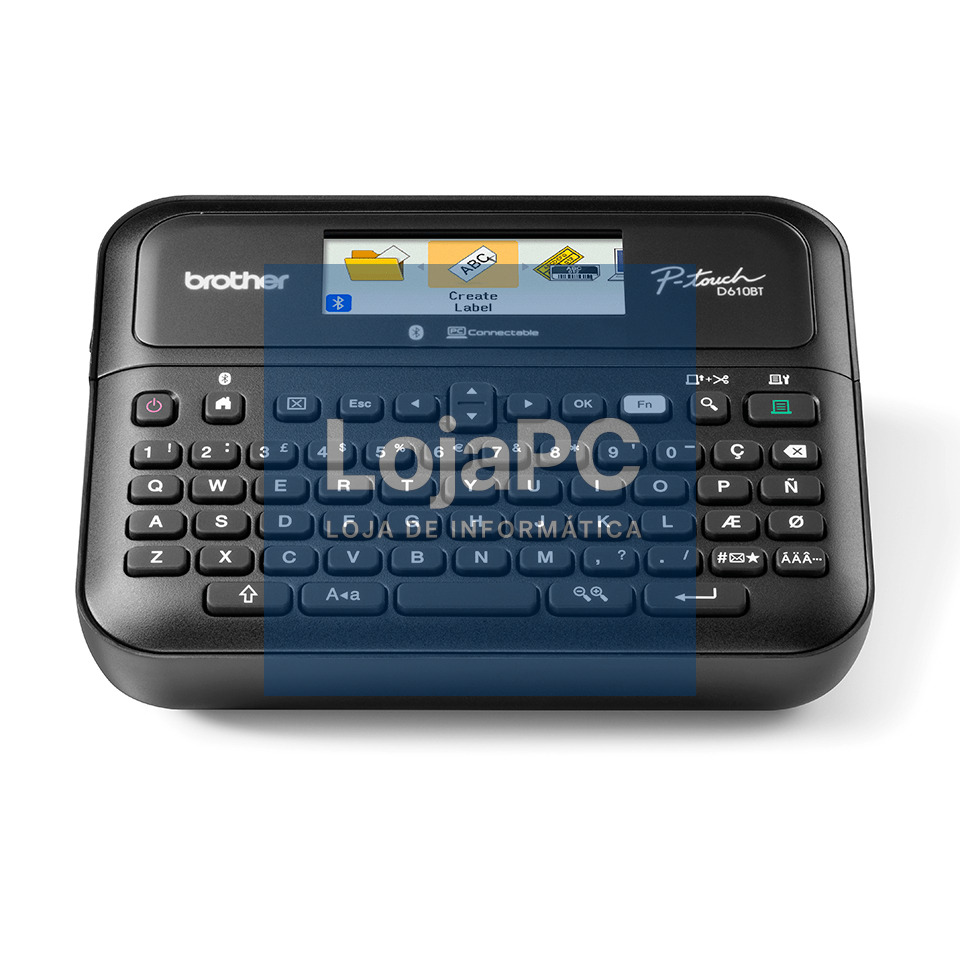 BROTHER Label Printer Desktop model 3.5/6/9/12/18mm TZe Tape Max 5lines Printing Per Label USB Connection 16characters