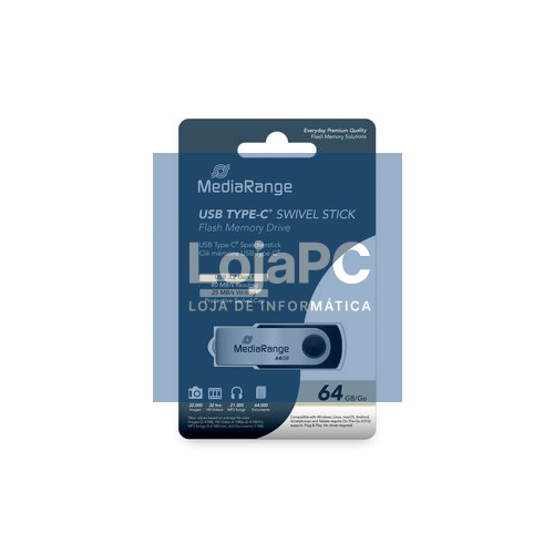 PENDRIVE 64GB USB 3.2 MEDIARANGE