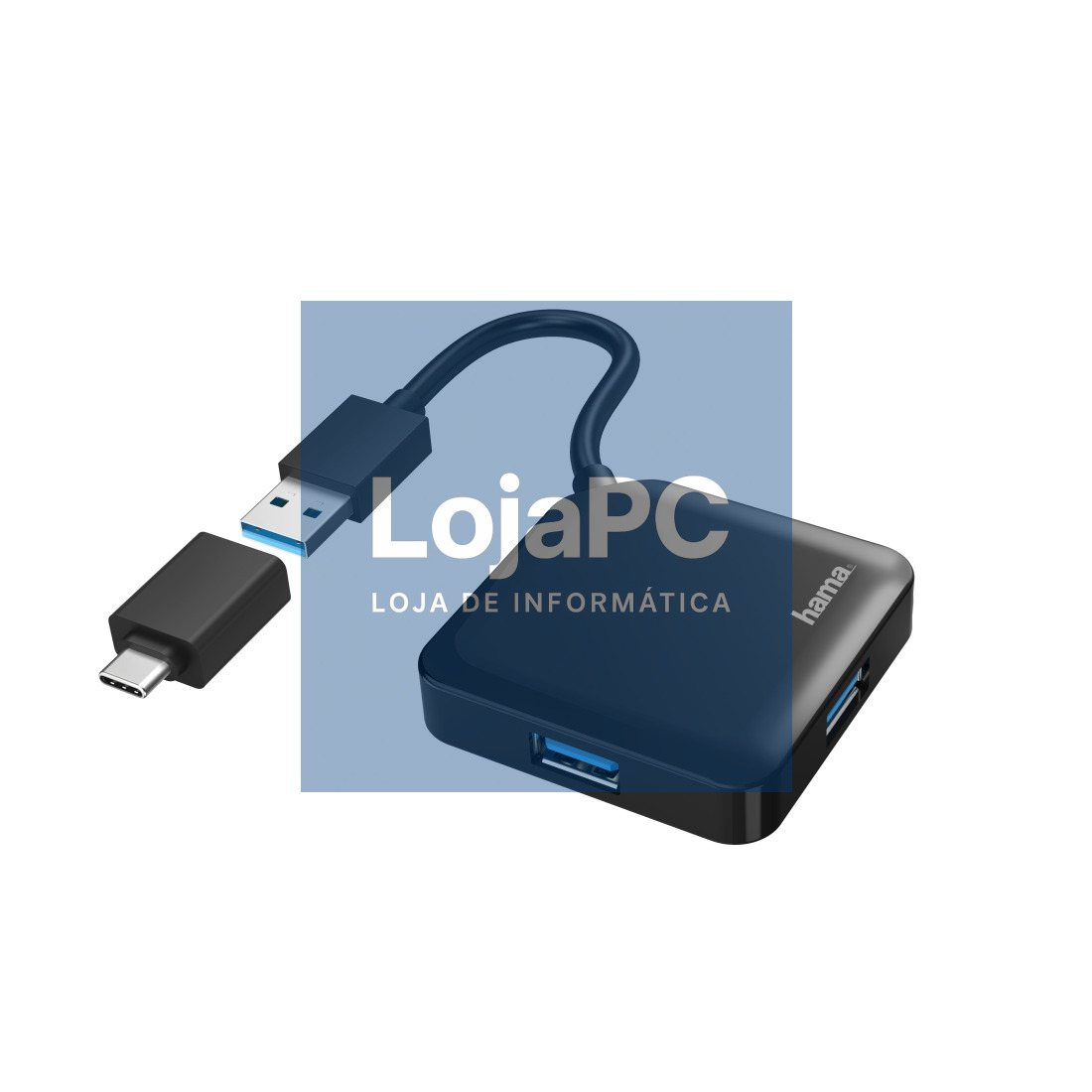 Hama 200116 FIC USB 3.2 Gen1 4 portos HUB