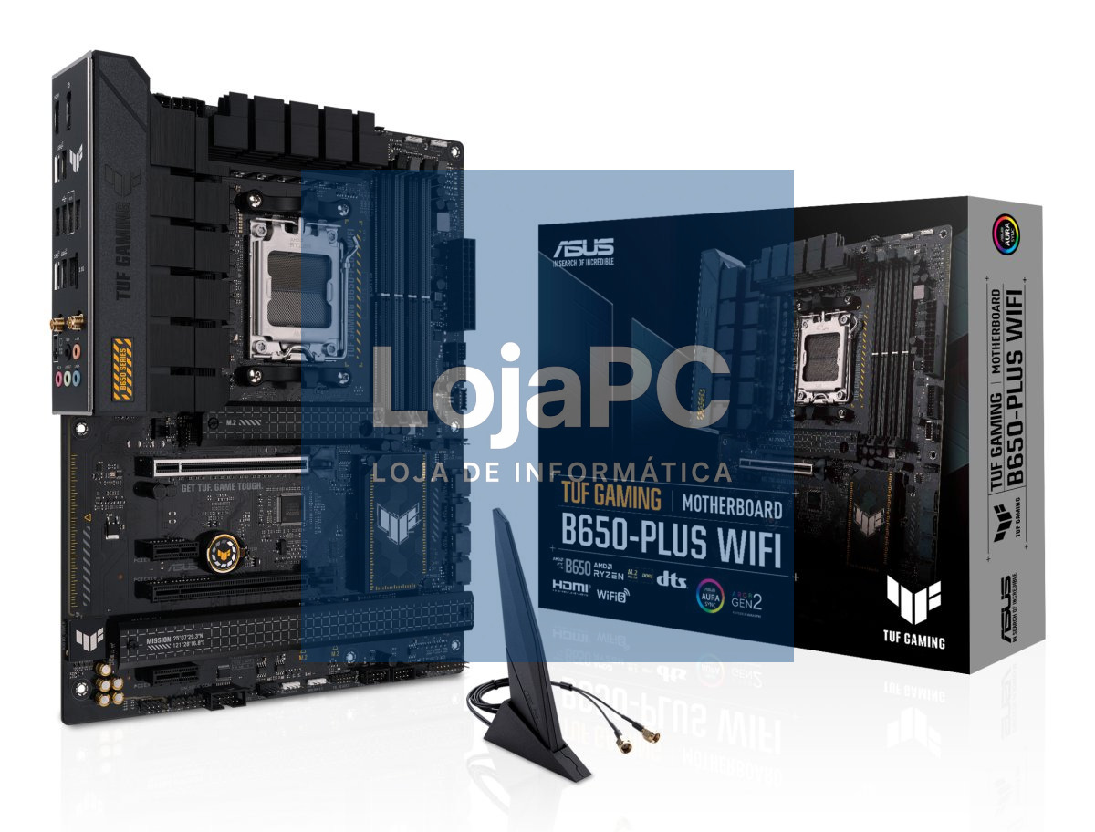 ASUS TUF GAMING B650-PLUS WIFI SocketAM5 ATX alaplap