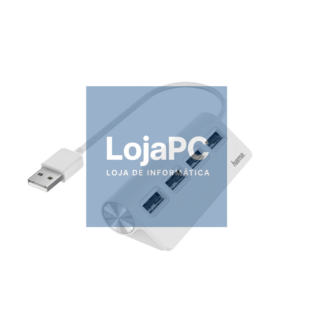 HAMA 200120 FIC fehér 4port USB 2.0 HUB