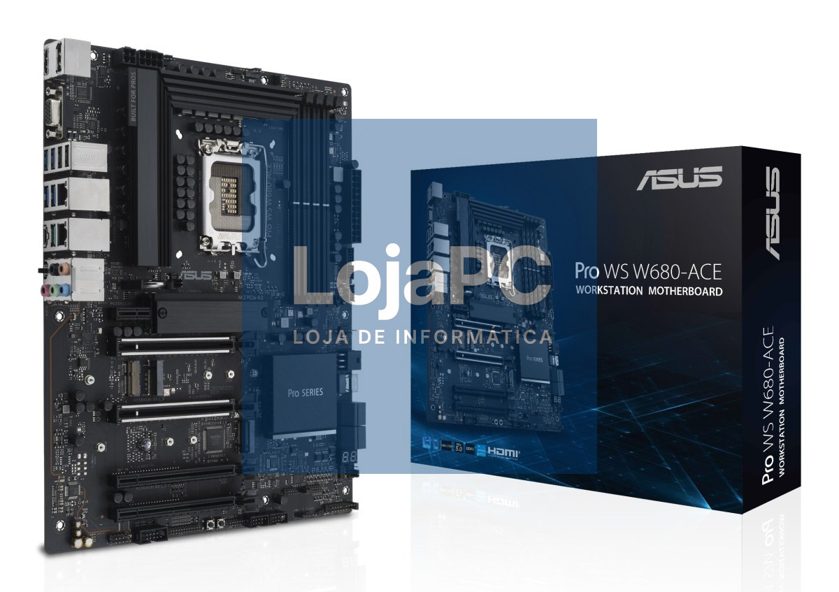 ASUS PRO WS W680-ACE LGA1700 4xDDR5 WS ATX MB 8xSATA 3xM.2