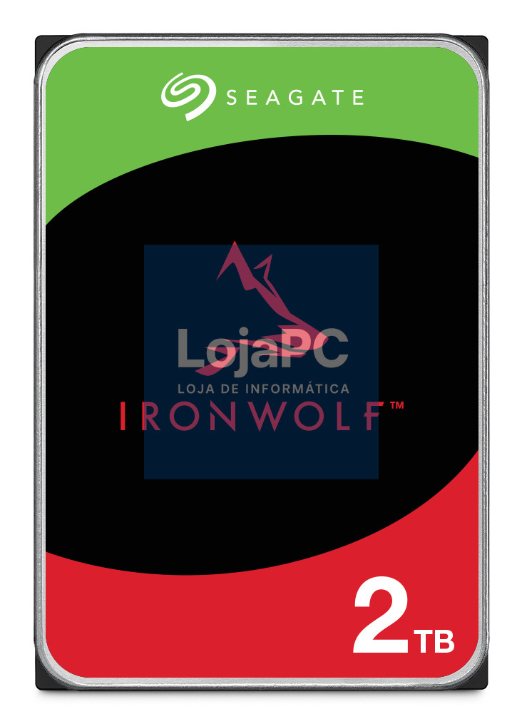 SEAGATE NAS HDD 2TB IronWolf 5400rpm 6Gb/s SATA 256MB cache 3.5inch