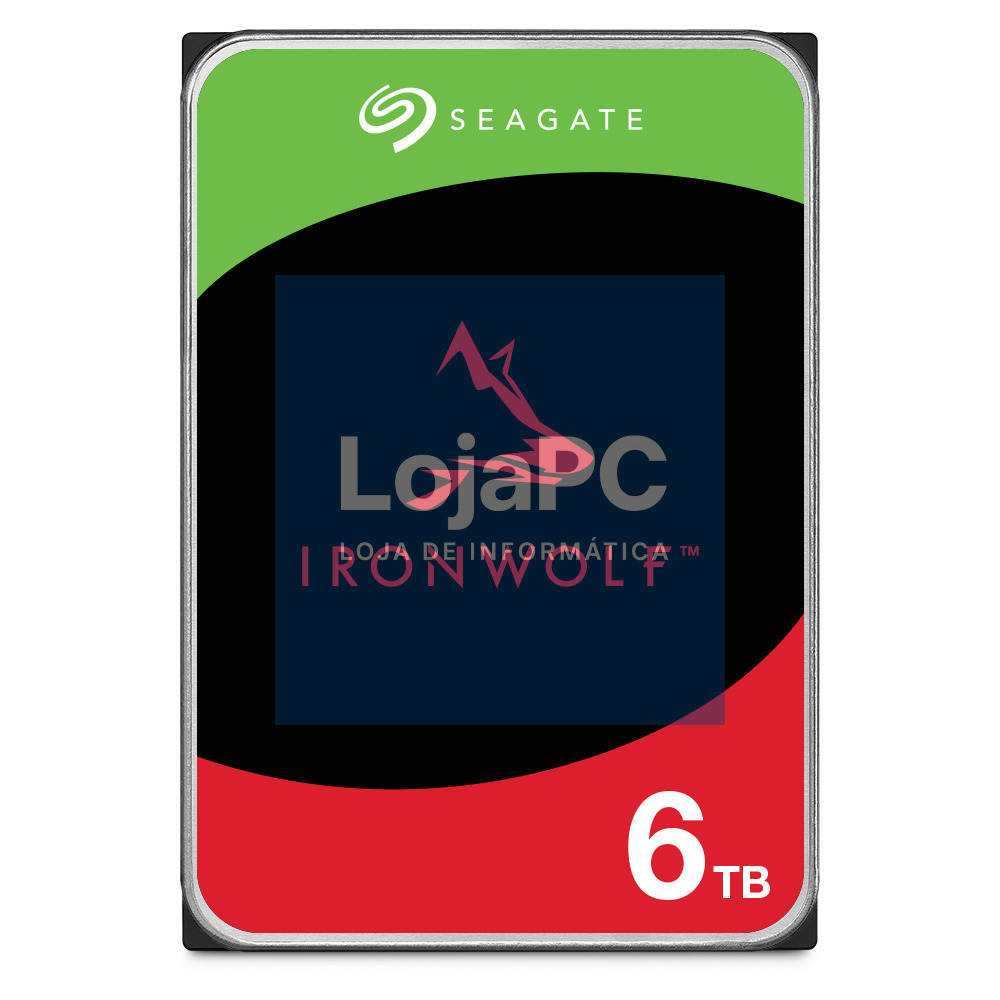 SEAGATE NAS HDD 6TB IronWolf 5400rpm 6Gb/s SATA 256MB cache 3.5inch