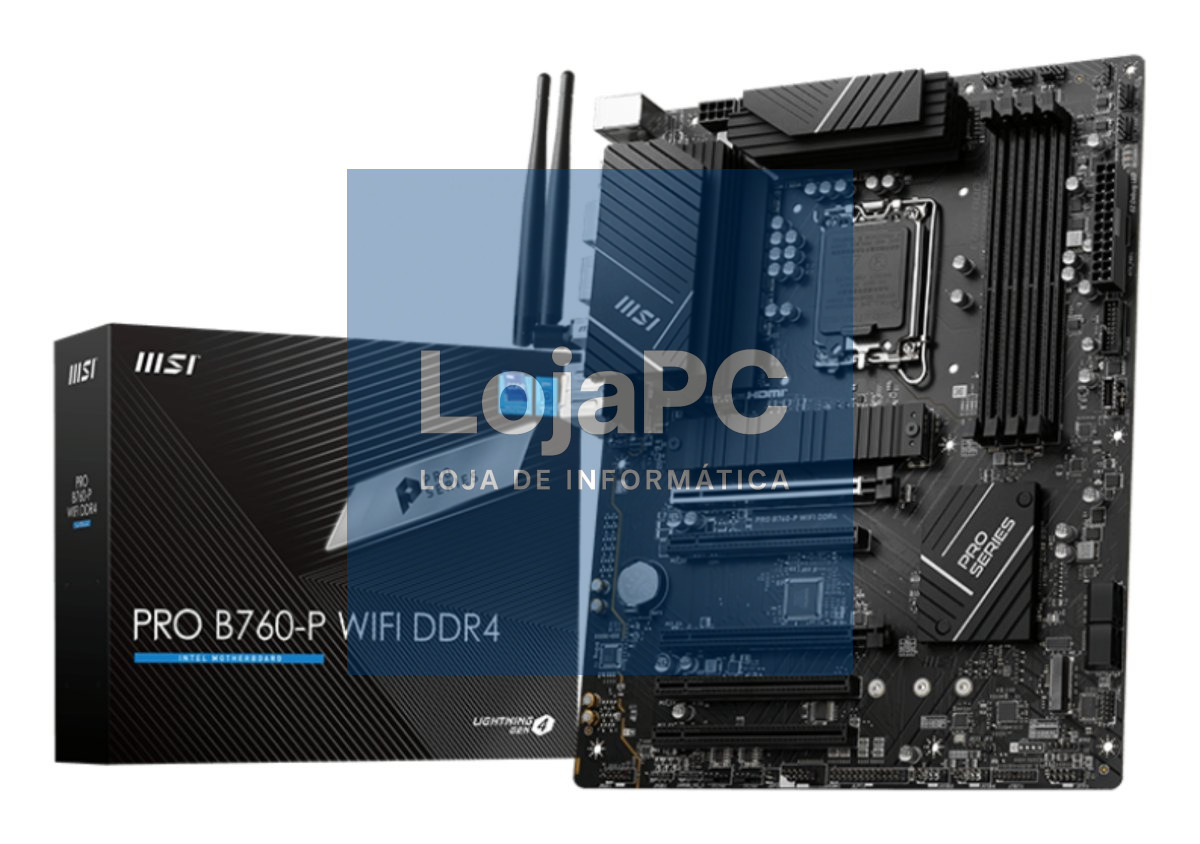 MSI PRO B760-P WIFI LGA1700 DDR4