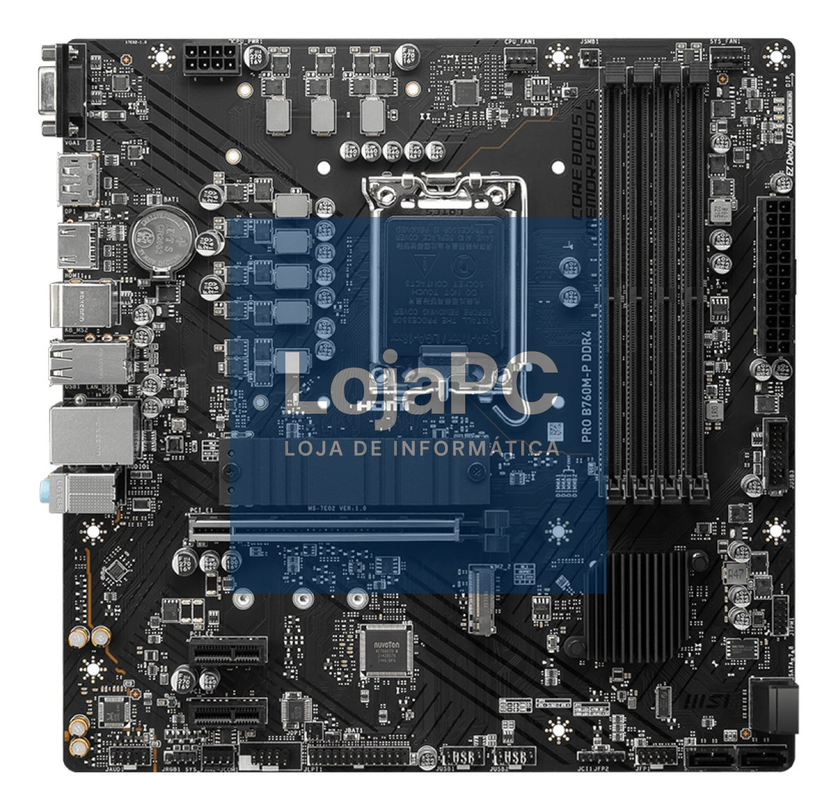 MSI PRO B760M-P LGA1700 DDR4