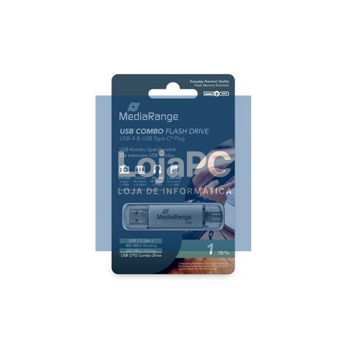 PENDRIVE COMBO 1TB USB 3.2 MEDIARANGE HIGH P.