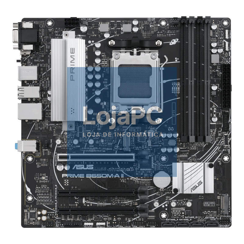 ASUS PRIME B650M-A II-CSM AM5 mATX MB 4xDDR5 4xSATA 2xM.2