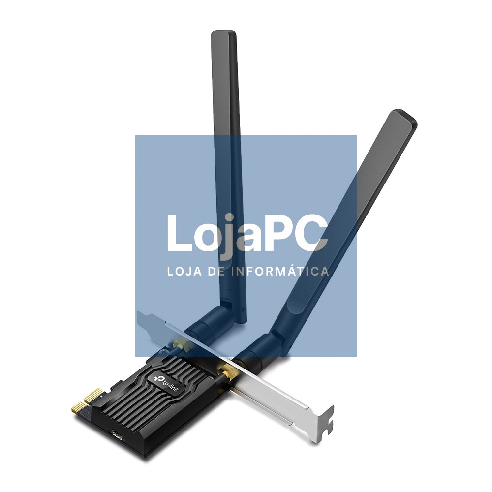 TP-LINK AX1800 Dual Band Wi-Fi 6 Bluetooth 5.2 PCI Express Adapter 1201Mbps at 5GHz + 574Mbps at 2.4GHz 2x High Gain Antennas