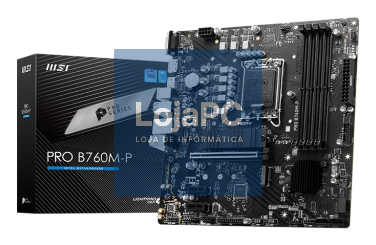 MSI PRO B760M-P LGA 1700 1xDP 1xHDMI