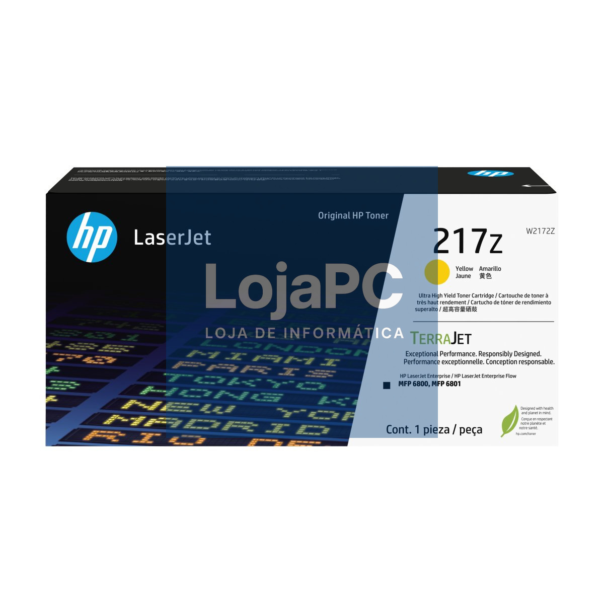 HP 217Z Ylw Original LaserJet Toner Cartridge