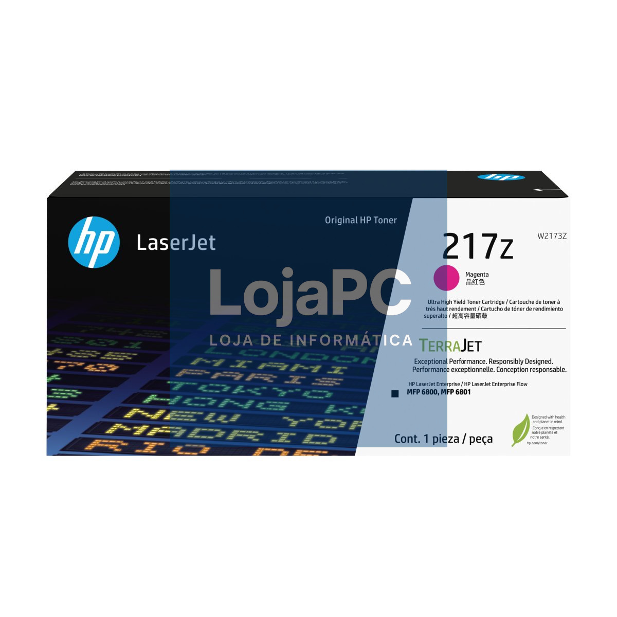 HP 217Z Mgn Original LaserJet Toner Cartridge
