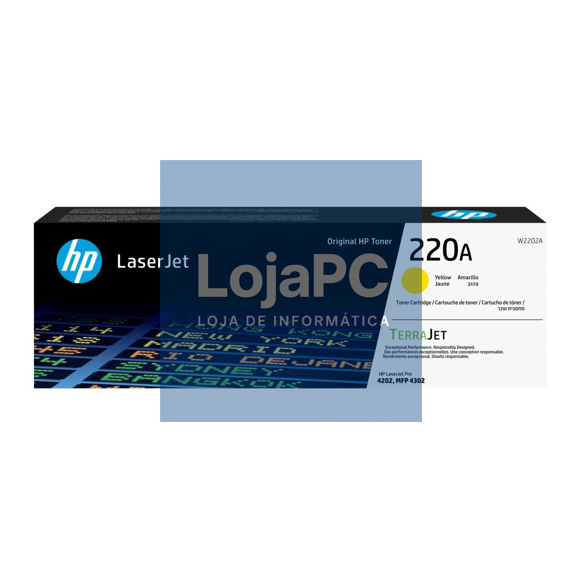 HP 220A Yellow Original LaserJet Toner Cartridge