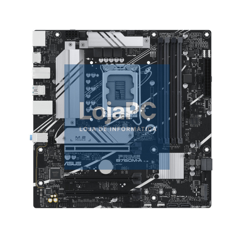 ASUS PRIME B760M-A-CSM LGA1700 mATX MB 4xDDR5 4xSATA 2xM.2
