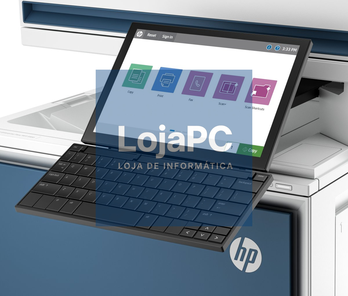HP LaserJet Enterprise Flow MFP 5800zf MFP colour laser A4 43ppm Copy 43ppm Print 650sheets LAN