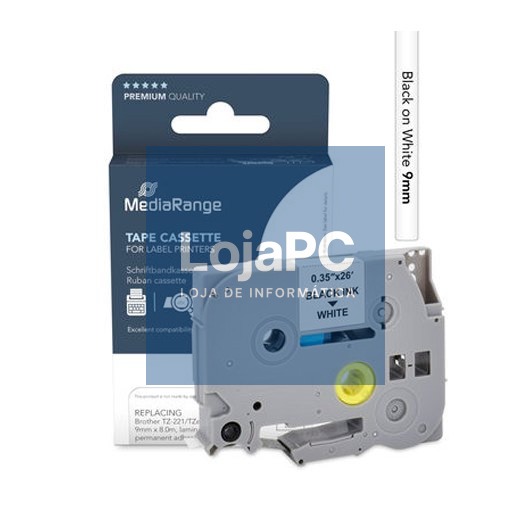 BROTHER MEDIARANGE CARTRIDGE TZ-221