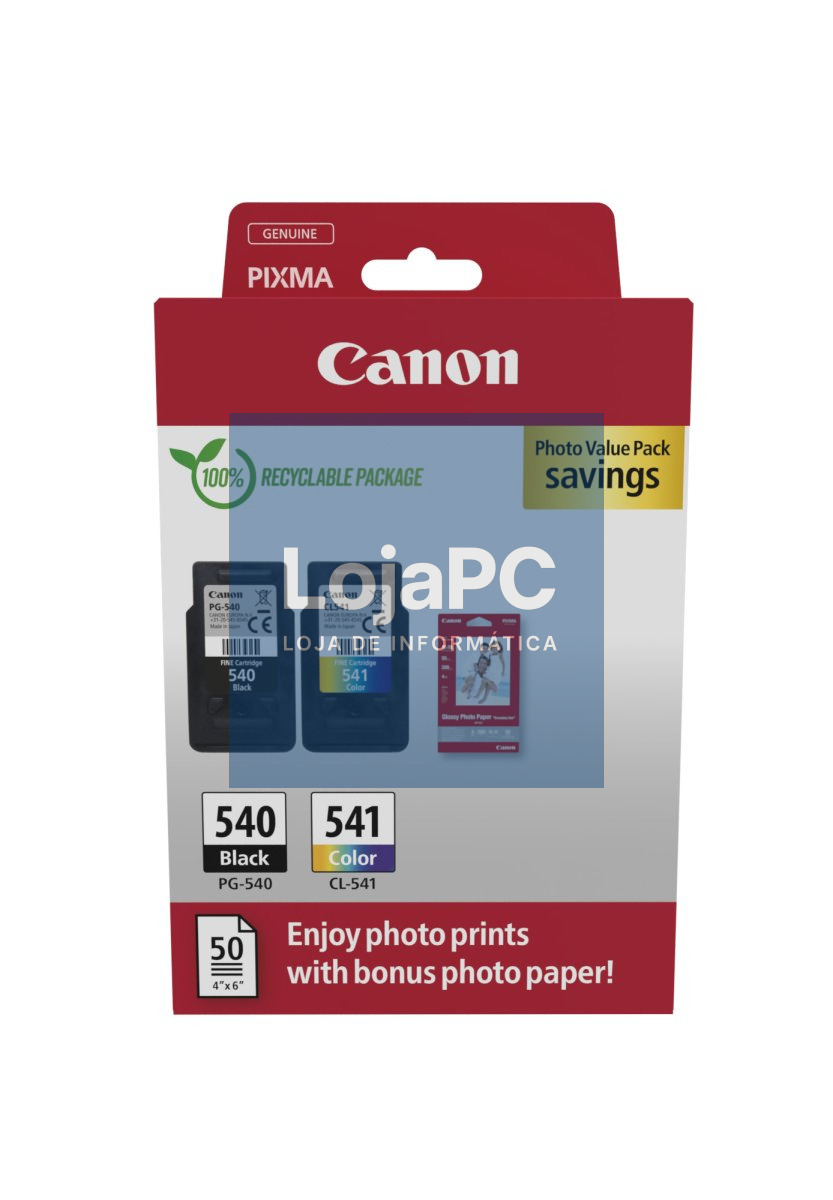 CANON PG-540/CL-541 Ink Cartridge PVP