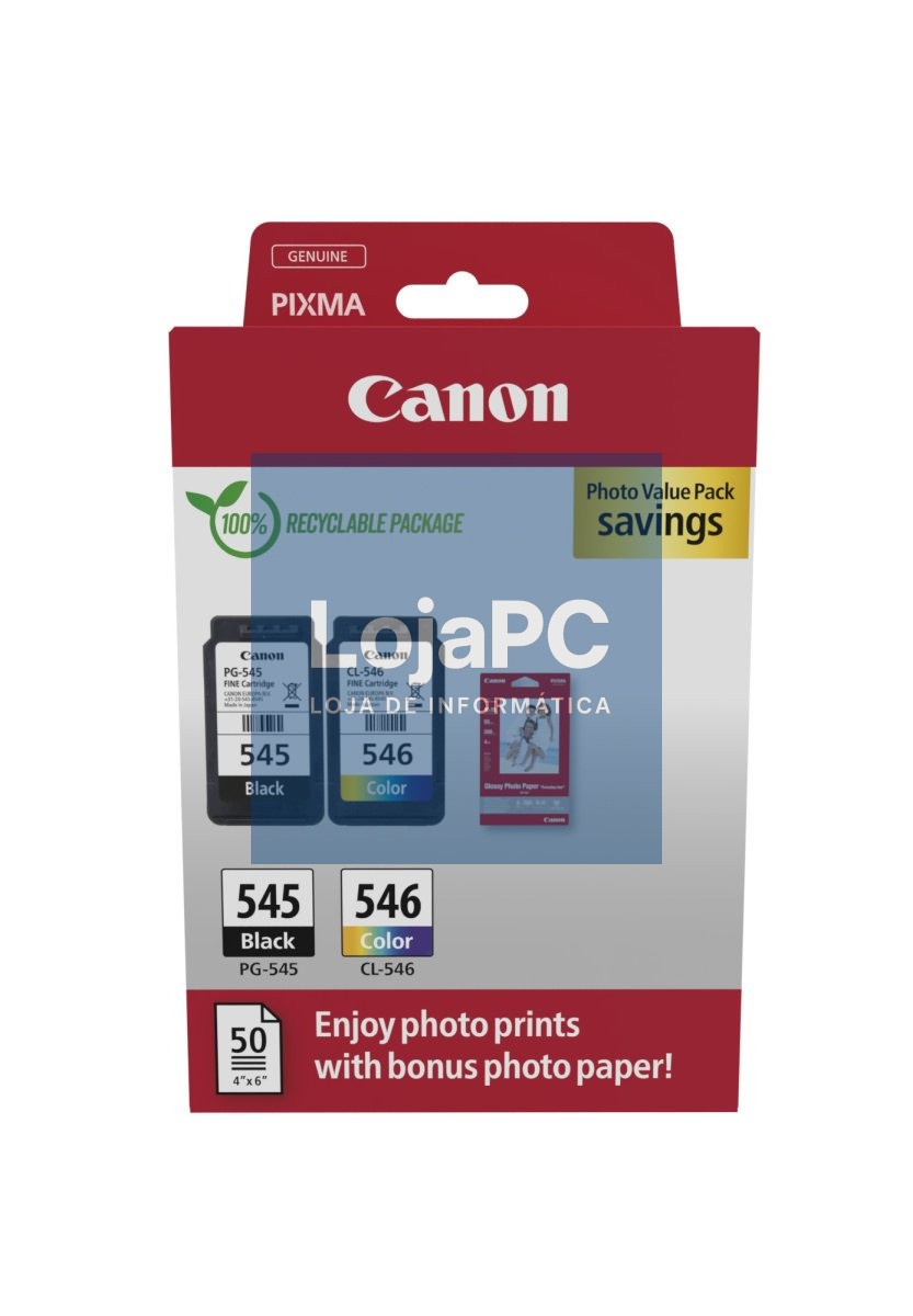 CANON PG-545/CL-546 Ink Cartridge PVP