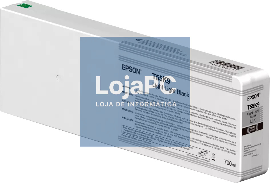 EPSON Singlepack Light Light Black T55K900 UltraChrome