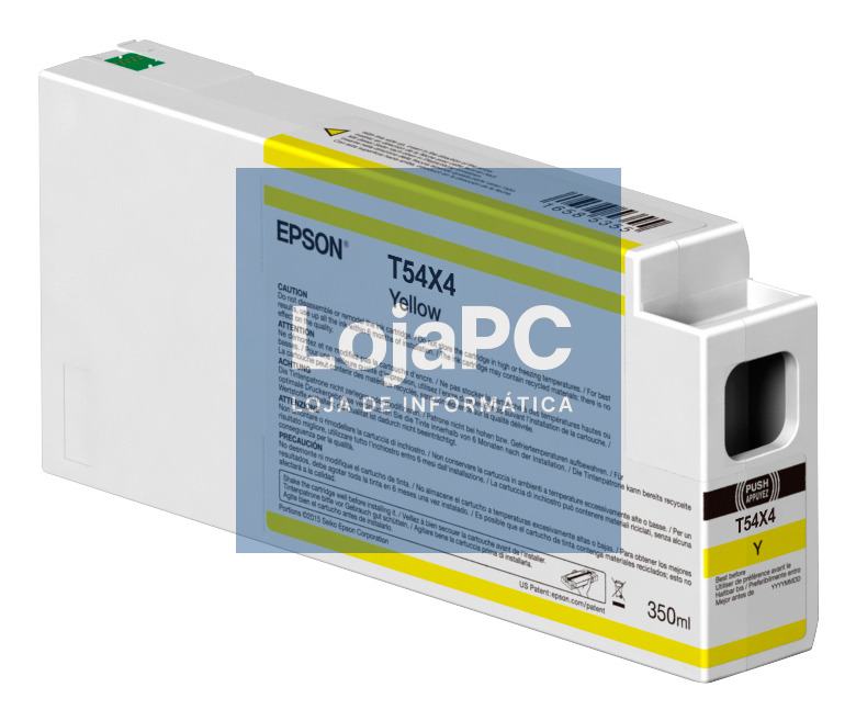 EPSON Singlepack Yellow T54X400 UltraChrome HDX/HD