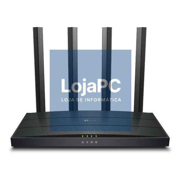 TP-LINK AX1500 Dual-Band Wi-Fi 6 Router 300 Mbps at 2.4 GHz + 1201 Mbps at 5 GHz SPEC 4x Fixed External Antennas