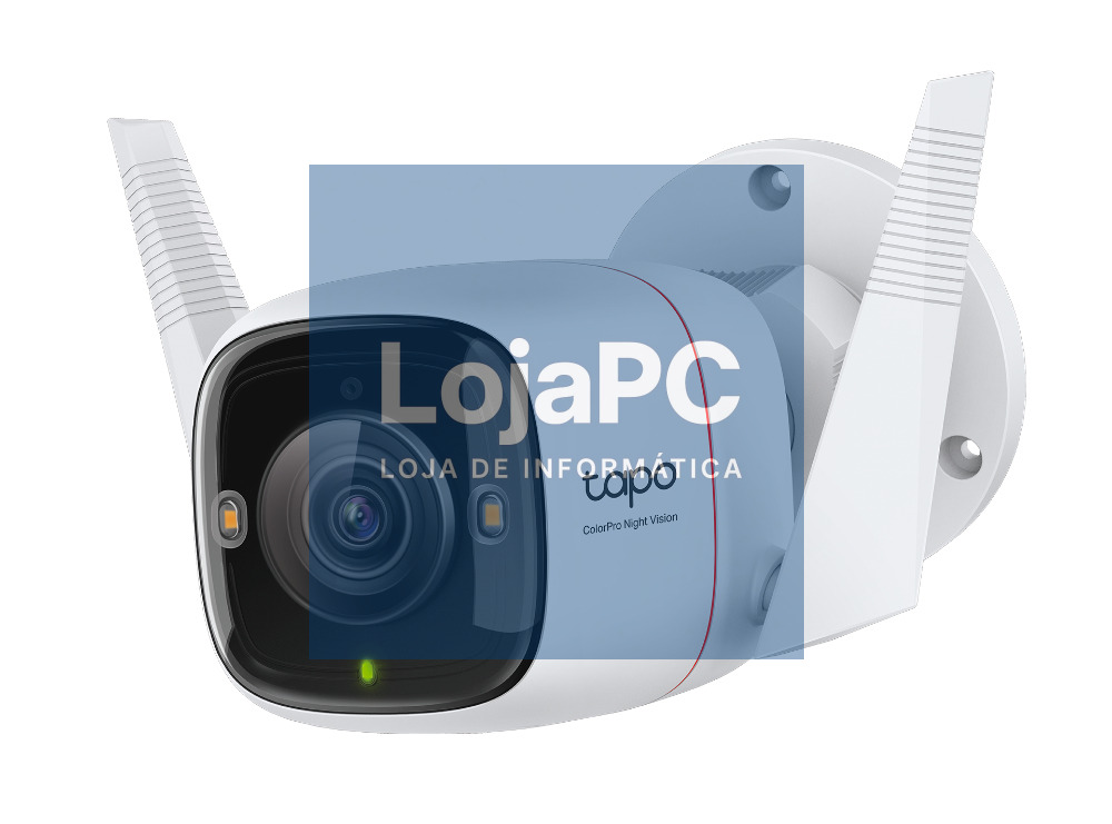 TP-LINK TAPO C325WB Outdoor Security Wi-Fi Camera 2K QHD 2688x1520 F1.0 2.4GHz 2T2R 2x External Antennas 1x Ethernet Port
