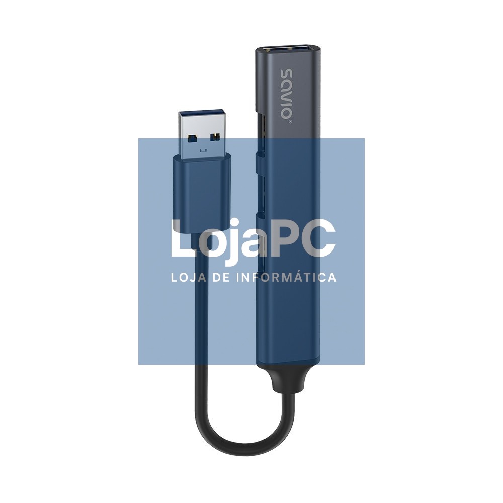 HUB USB(A) - 3 X USB(A) 2.0 + 1 X USB(A) 3.2