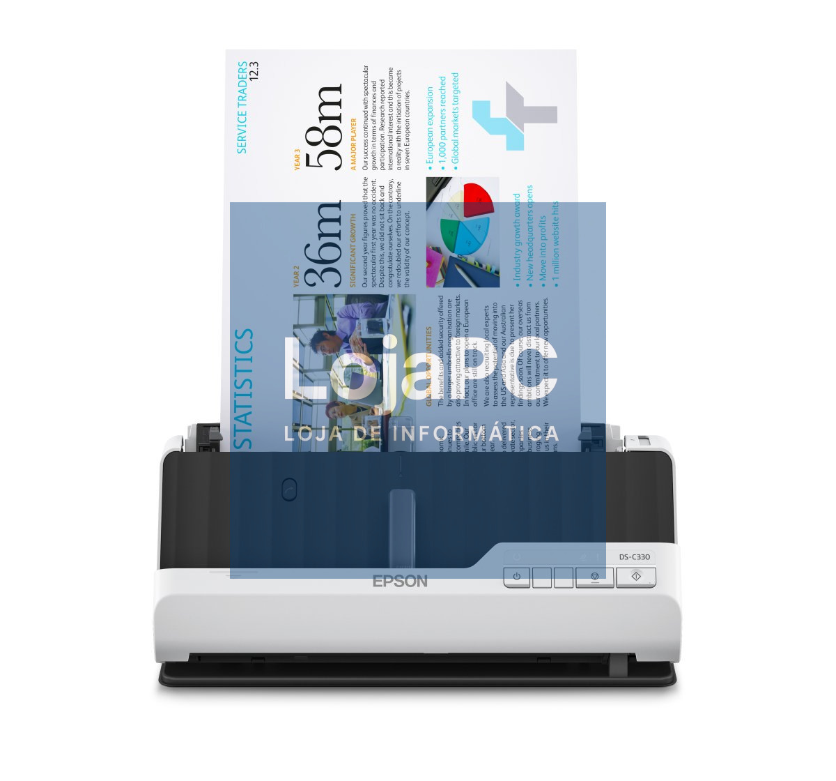 EPSON WorkForce DS-C330 Scanner 30ppm