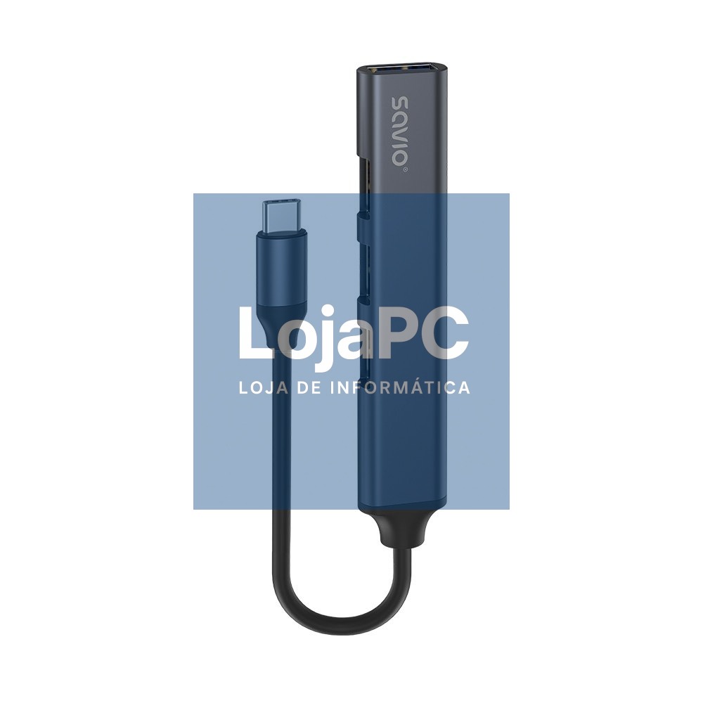 HUB USB(C) - 3 X USB(A) 2.0 + 1 X USB(A) 3.1