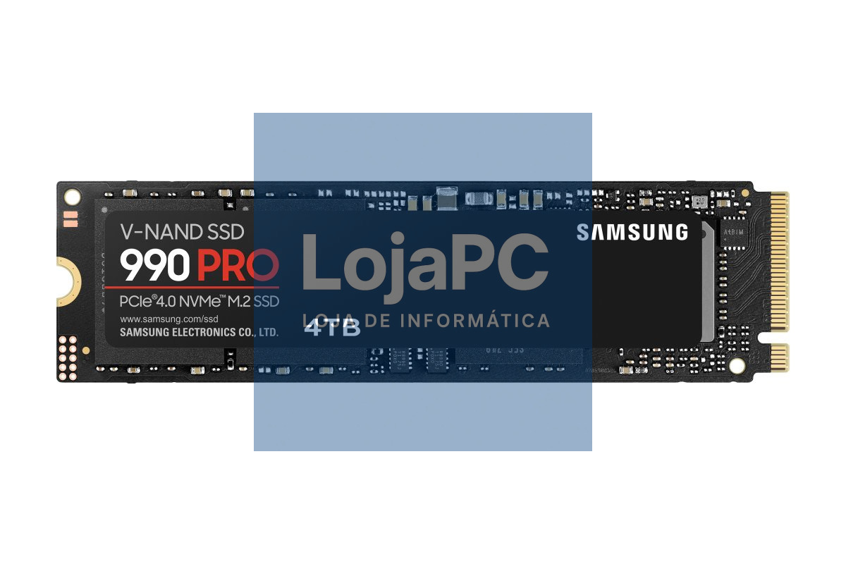 SAMSUNG SSD 990 PRO 4TB M.2 2280 PCIe 4.0 x4 NVMe 2.0 up to 7.450 MB/s read + up to 6.900 MB/s write