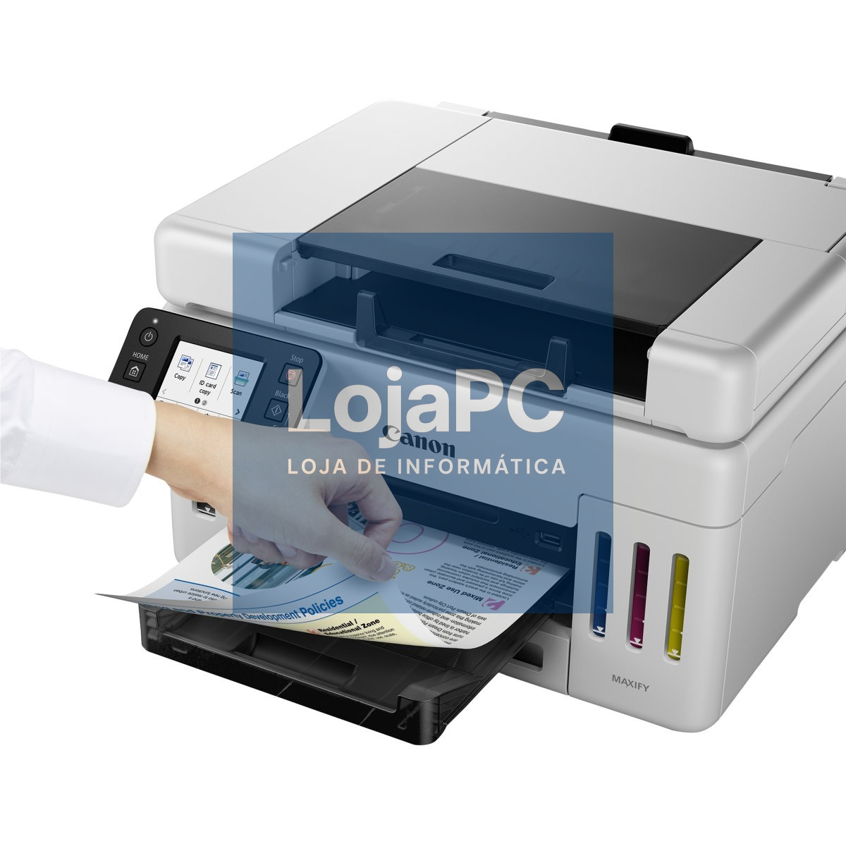 CANON MegaTank GX6550 Multifunction printer 3-in-1 24ppm with built-in refillable ink tanks