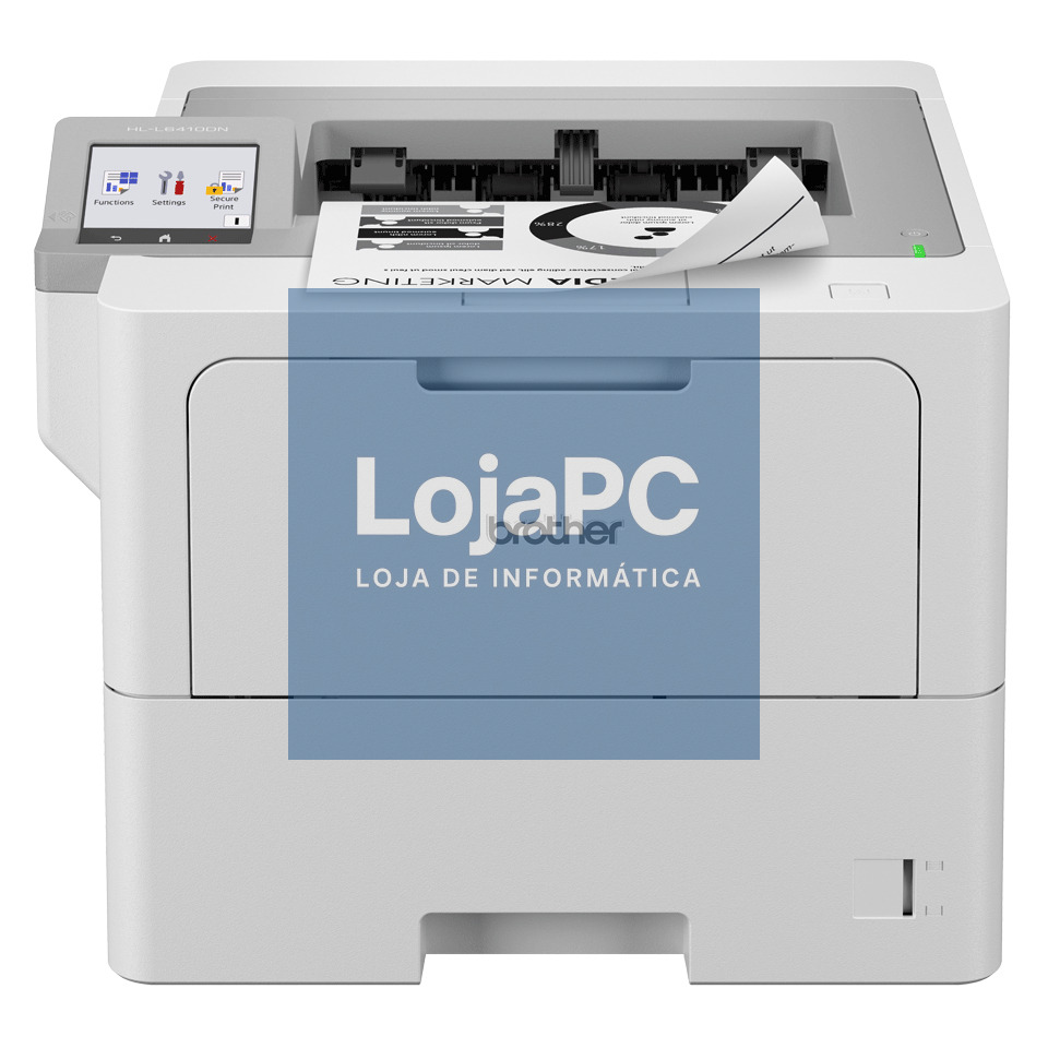 BROTHER HL-L6410DN Printer Mono B/W Duplex laser A4 1200x1200dpi 50ppm capacity 620 sheets USB 2.0 Gigabit LAN NFC USB 2.0 host