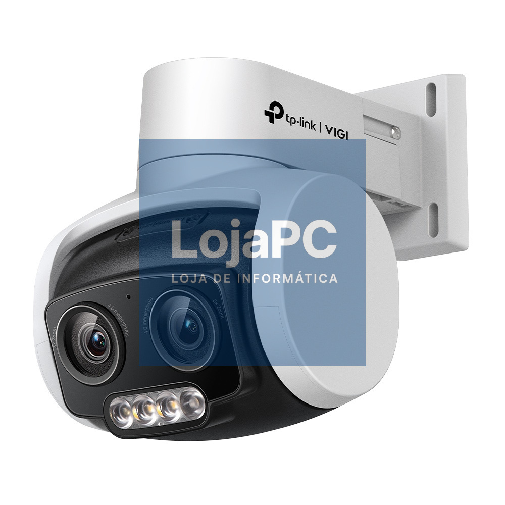 VIGI 4MP Outdoor Full-Color Dual-Lens Varifocal Pan Tilt Network Camera - VIGIC540V