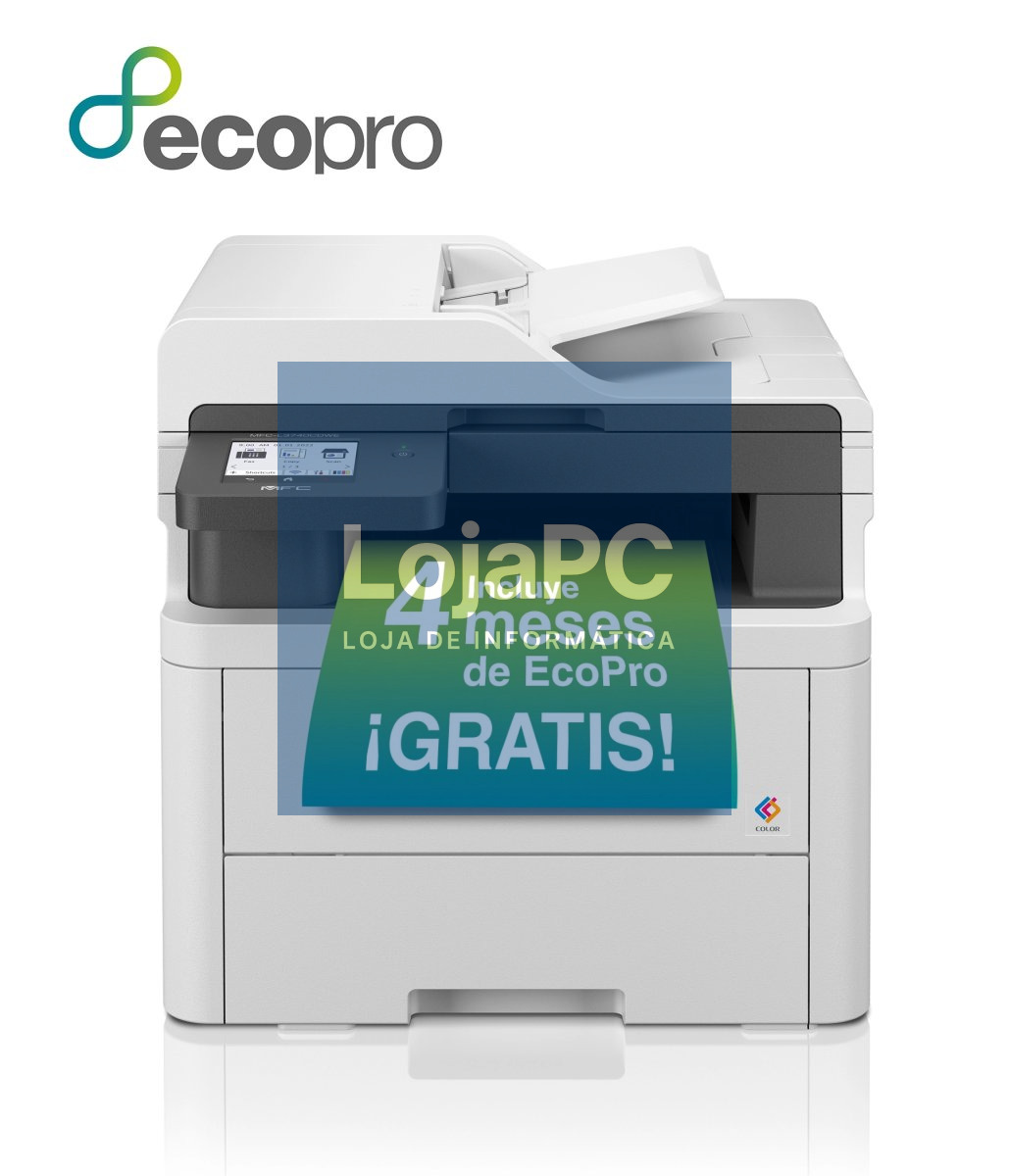 BROTHER MFC-L3740CDWE MFP colour LED A4 18ppm Copy 18ppm Print 250sheets USB LAN Wi-Fi