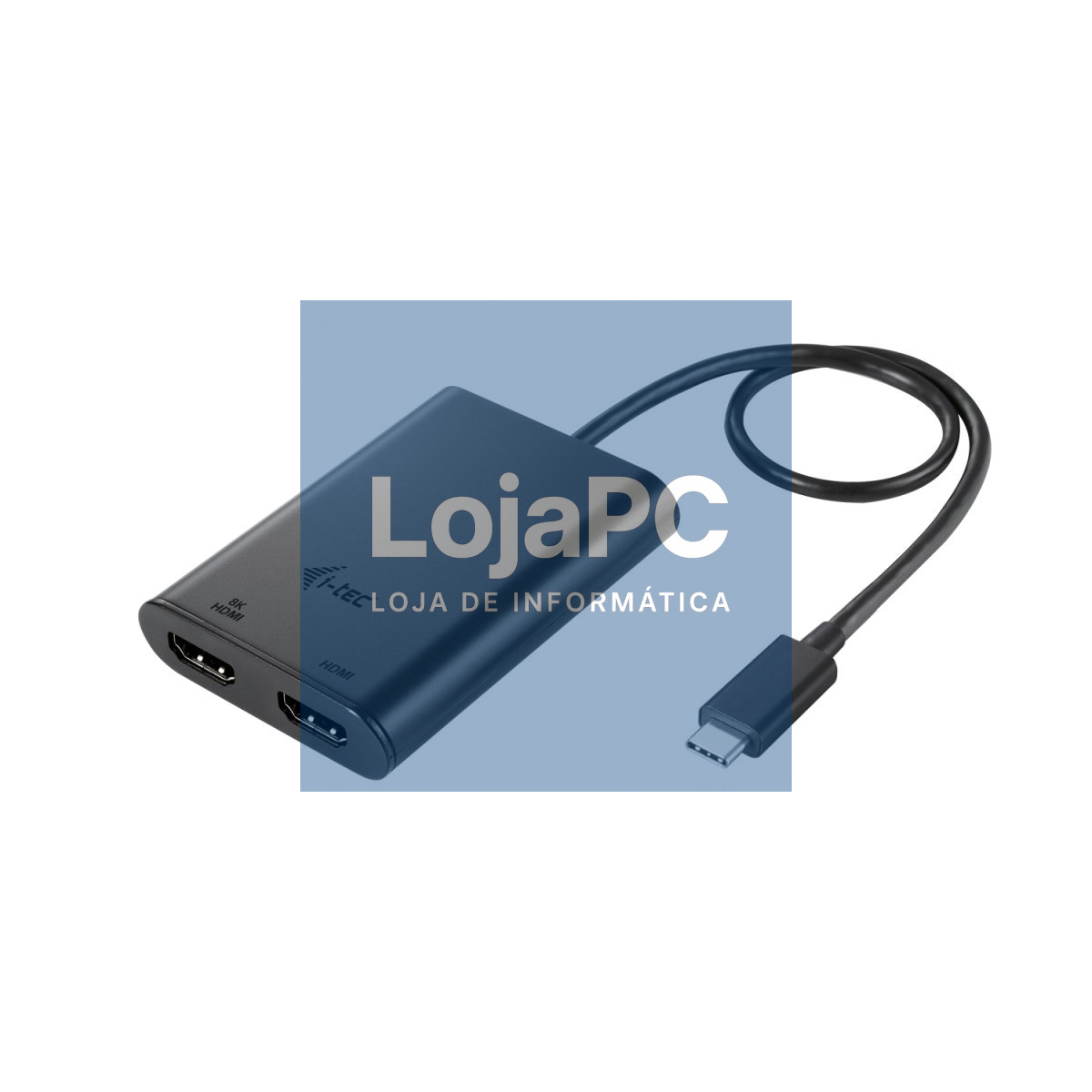I-TEC USB-C Dual 4K/60Hz single 8K/30Hz HDMI Video Adapter 2x HDMI Port