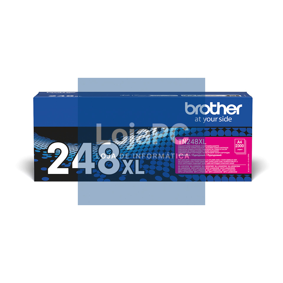 BROTHER TN248XLM Magenta Toner Cartridge ISO Yield 2300 pages
