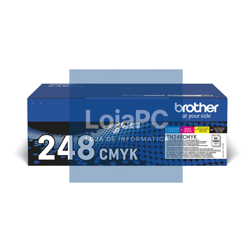 BROTHER TN248CMYK Toner Value Pack