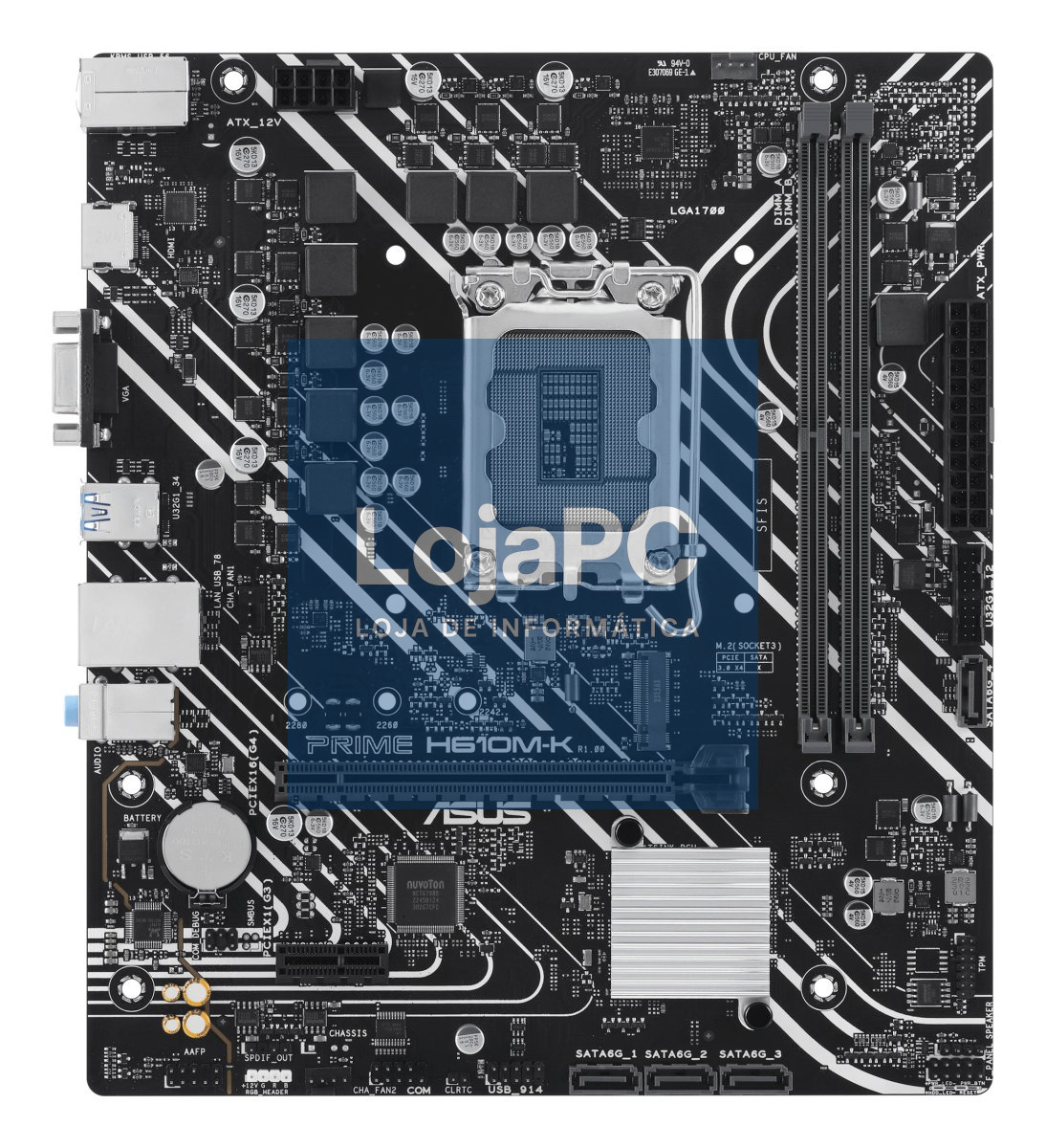 ASUS PRIME H610M-K LGA 1700 2DDR5 microATX 4xSATA MB 1xHDMI 2.1 1xD-Sub 1xM.2