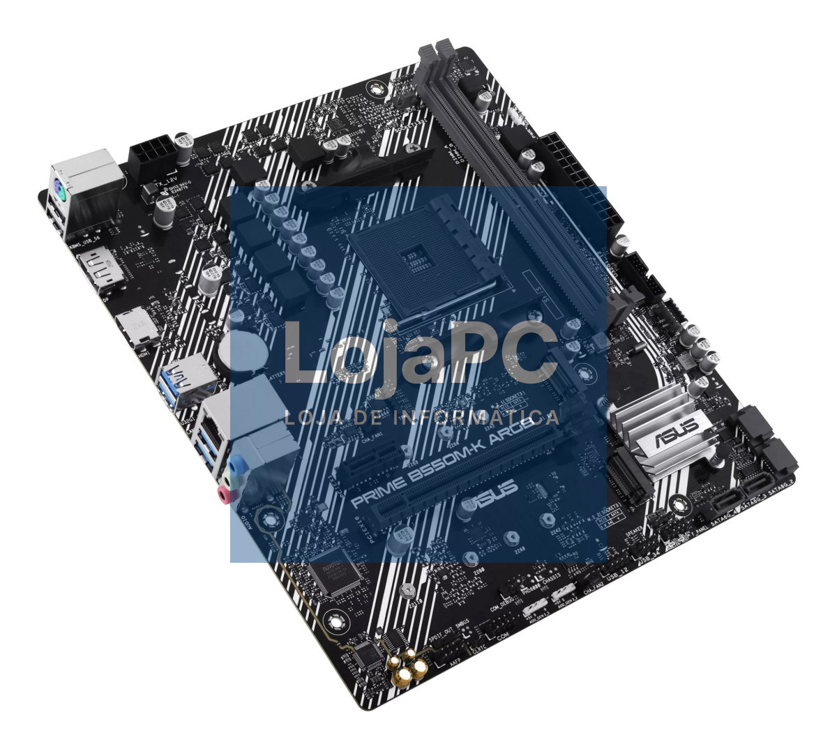 ASUS PRIME B550M-K ARGB AM4 2DDR4 microATX 4xSATA MB 1xHDMI 2.1 1xDP 1.4 2xM.2