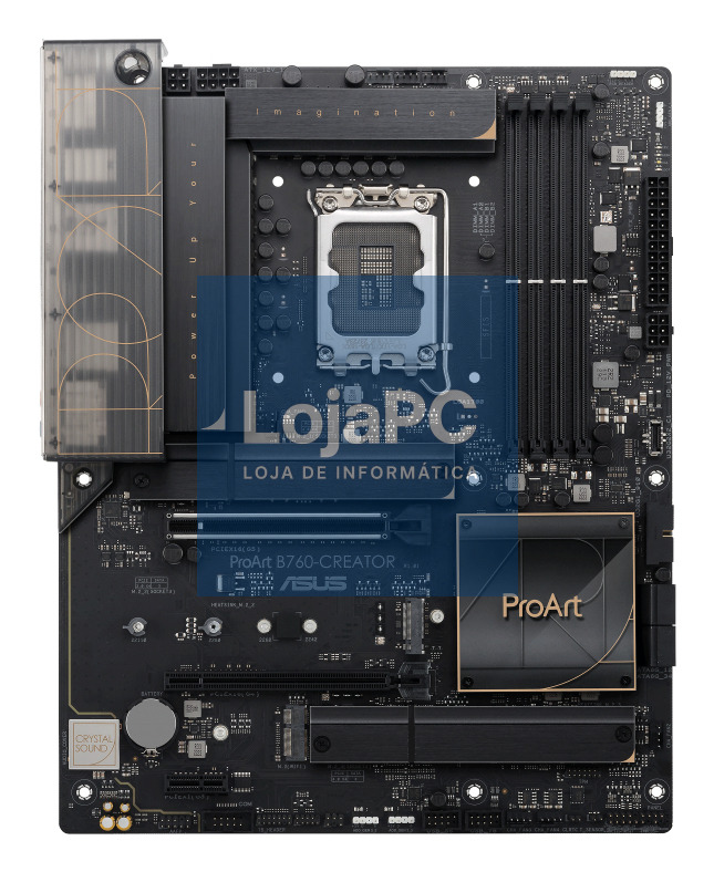 ASUS PROART B760-CREATOR LGA 1700 4DDR5 ATX 4xSATA MB 1xHDMI 2.1 1xDP 1.4 3xM.2