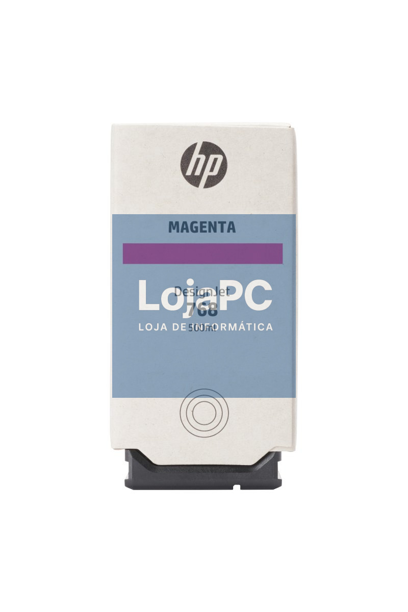 HP 768 Magenta 500-ml DesignJet Ink Cartridge
